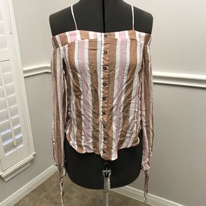 Off the shoulder blouse